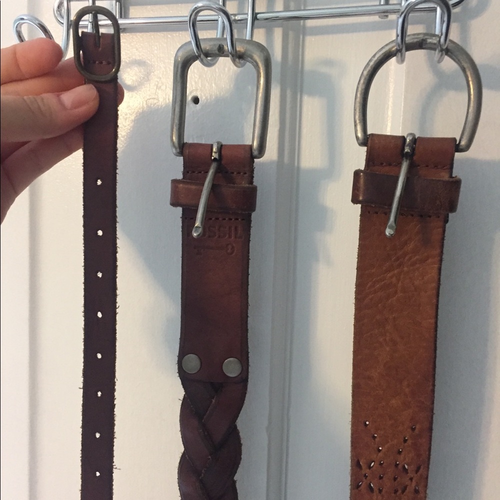 Leather belts